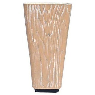 Mid-Century Modern Shawnee Faux Bois Vase For Sale