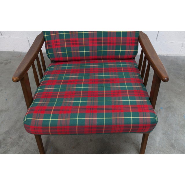 Scandinavian Scottish Collapsible Teak Armchair, 1960s For Sale - Image 12 of 18