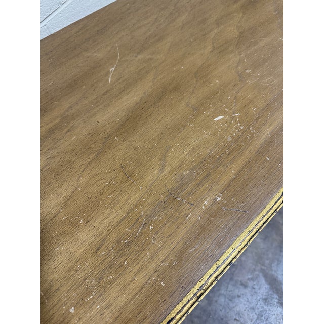 Boho Gilded Antique Mirror Cabinet Credenza For Sale In Richmond - Image 6 of 9