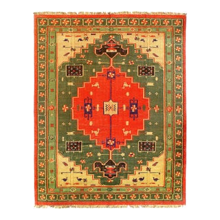 Pasargad DC Multi Color Flat Weave Kilim Rug For Sale