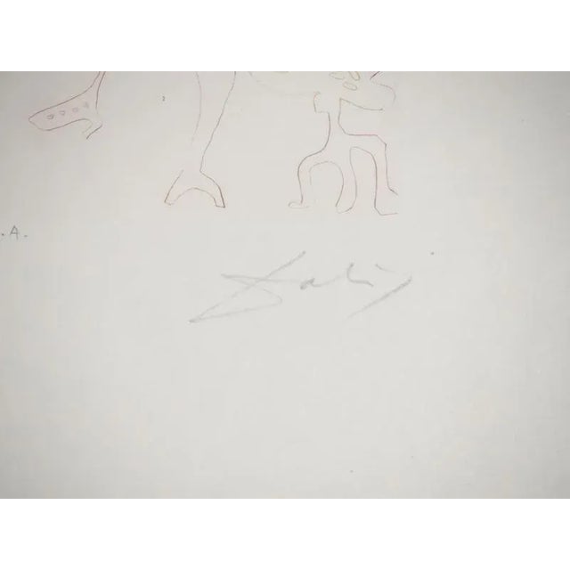 Salvador Dali, Merchant of Venice, Original Engraving For Sale - Image 4 of 6