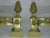 Victorian Chenets or Andirons With Urns Motif and Acorn Finials, 19th Century - a Pair For Sale - Image 3 of 11