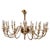 Large 24-Arm Amber Murano Glass Chandelier, 1950 For Sale - Image 17 of 17