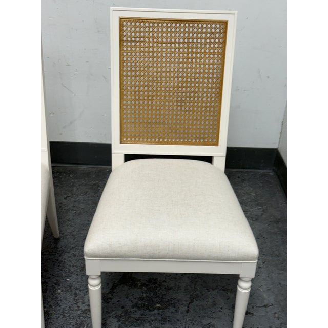 Woodbridge Furniture Colette Dining Chairs, Set of Four For Sale - Image 9 of 12