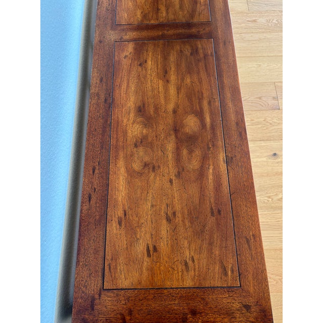 Vintage Henredon Chinoiserie/Ming Style Sofa Table/Console For Sale - Image 9 of 14