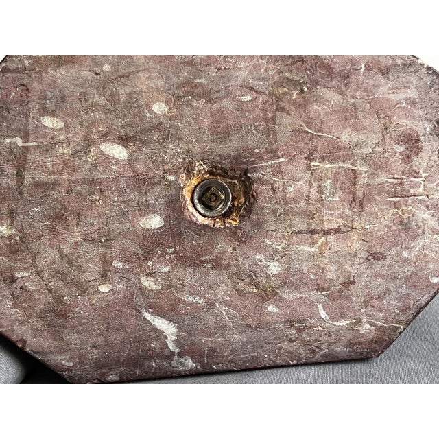 Late 19th Century Pewter & Bronzse Saint John the Evangelist Sculpture by Bertini, Bronze Sculpture by Bertini, 1890 For Sale - Image 6 of 8