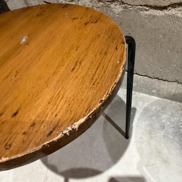 For your consideration, a set of three nesting stools or tables designed by early California modernist Luther Conover...