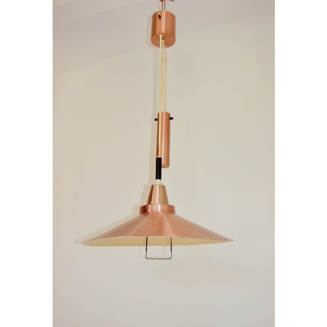 Vintage DDR Hanging Lamp, 1970s For Sale - Image 4 of 7