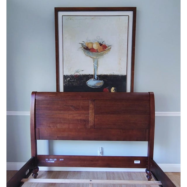 English Ethan Allen British Classics Queen Cayman Bed For Sale - Image 3 of 17