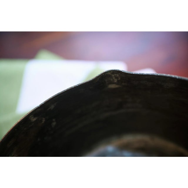 Vintage Copper French Saucepan Large MidCentury Pot For Sale - Image 4 of 9