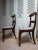 Set of 19th Century Regency Mahogany Cornucopia Dining Chairs For Sale - Image 4 of 12