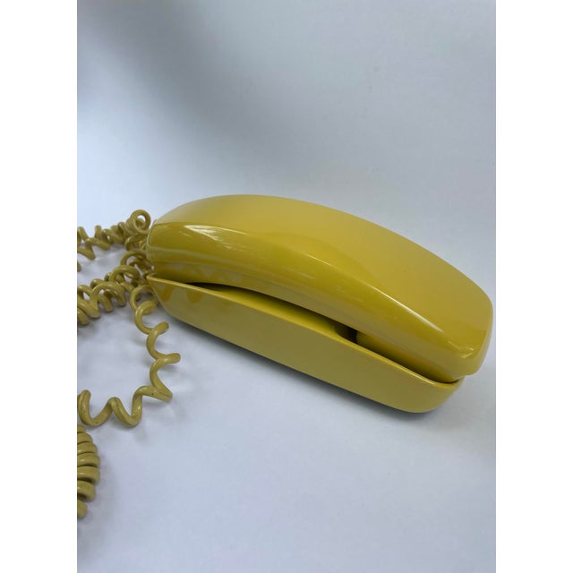 Postmodern 1980s Trimline Yellow Phone For Sale - Image 3 of 6