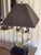 Wood Vintage Frederick Cooper Verdigris Brass Birds on a Brass Branch Lamp For Sale - Image 7 of 12