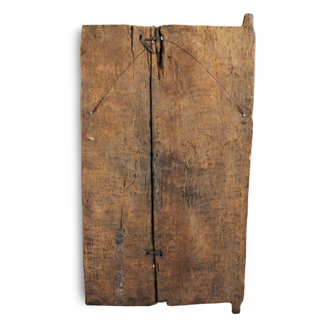 Vintage Baule Grain Door Panel For Sale In Los Angeles - Image 6 of 6