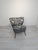 Vintage Cocktail Chair in Fabric For Sale - Image 12 of 15