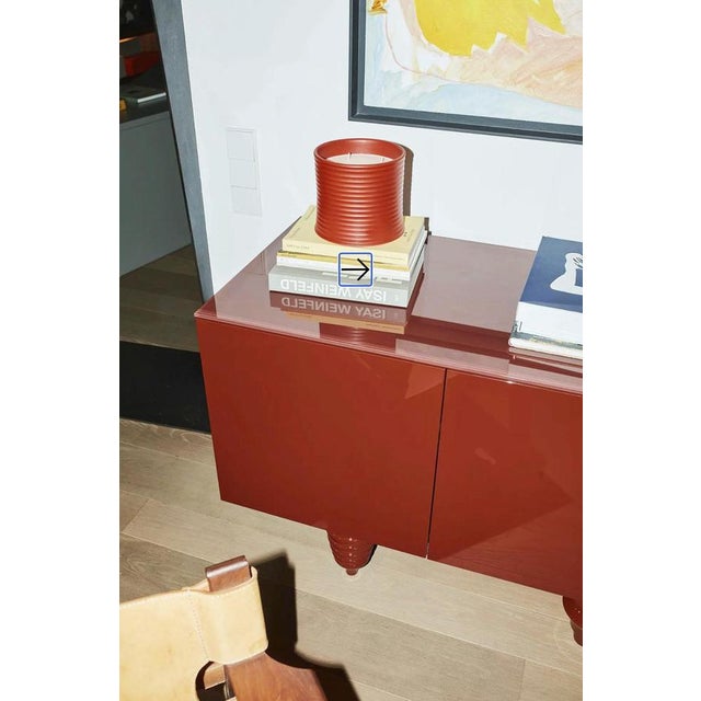 2.5m Multileg Sideboard Lacquered in Berry Red by Jaime Hayon for BD Barcelona For Sale - Image 10 of 18