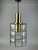 Space Age Ceiling Lamp in Glass and Brass from Glashütte Limburg, Germany, 1960s-1970s For Sale - Image 16 of 18