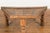 Tan 19th Century Indian Bullock Cart Made into a Coffee Table with Iron Details For Sale - Image 8 of 13