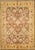 Beautiful hand-Hand-knotted Peshawar wool rug with a rich brown field and intricate floral motifs in cream, red, green,...