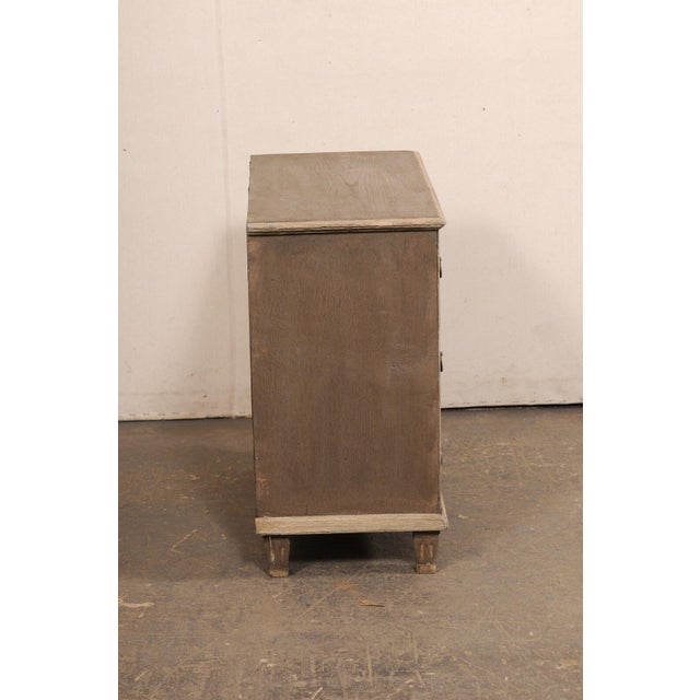 Tan 18th Century English Swedish Style Petite Chest For Sale - Image 8 of 11