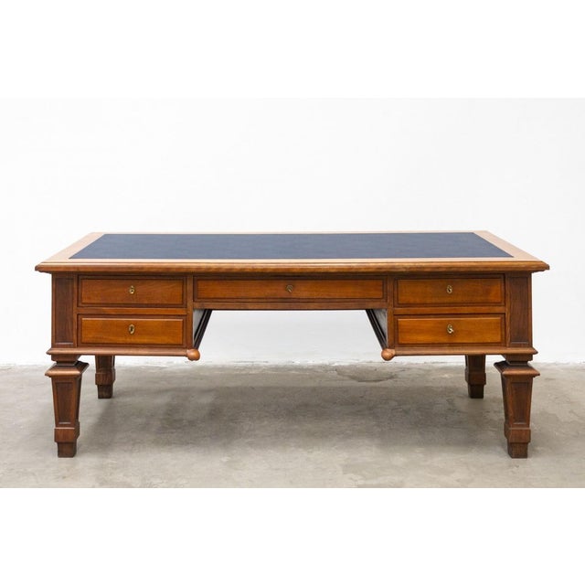 Ministerial Desk in Beech, 1960s For Sale - Image 14 of 14