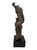 1980s Monumental Signed Wood Sculpture by Sig De Tonancour, 1984 | Organic Modern Figurative Form For Sale - Image 11 of 13