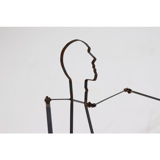 Steel Mannequin Art Work, 1970s For Sale - Image 9 of 15