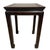 1920s Antique Chinese Ming-Style Square Stand, Side Table, Display Pedestal For Sale - Image 5 of 10