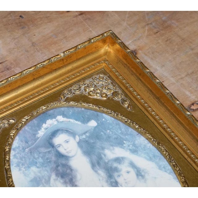 Two Sisters Posing Print, Framed For Sale - Image 5 of 10