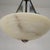 Metal Art Deco Style Pendant Lamp with Alabaster Bowl, 1980s For Sale - Image 7 of 18