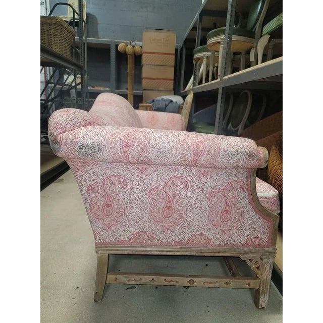 Late 19th Century Carved Oak Camelback Chippendale Settee For Sale - Image 11 of 11