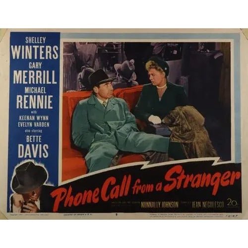 Phone call from a stranger, usa 1952, director: jean negulesco, cast: shelley winters, gary merrill, michael rennie. The...