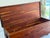Vintage Cedar Hope Chest Bench by Universal Cabinet Company Chicago Rustic Solid Wood Blanket Trunk Storage Coffee Table For Sale - Image 10 of 11