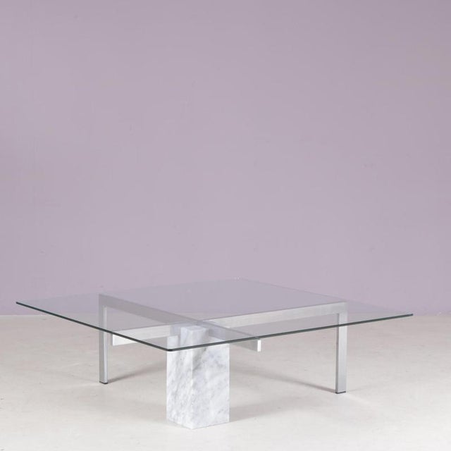 Model KW1 Coffee Table by Han Kwint for Metaform, Netherlands, 1980s For Sale - Image 9 of 10