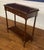 Wood Traditional Mahogany Console Table by Leighton Hall - Showroom Sample For Sale - Image 7 of 9