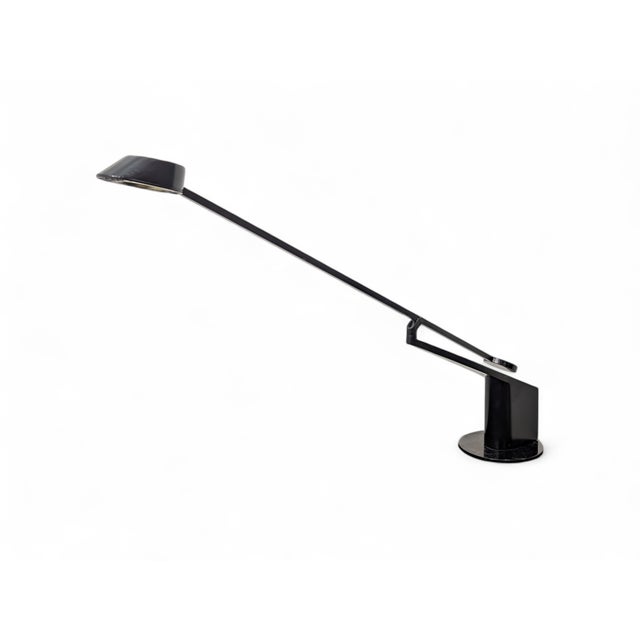 Black Office Lamp by R. Bonetto for Guzzini, 1980s For Sale - Image 9 of 9