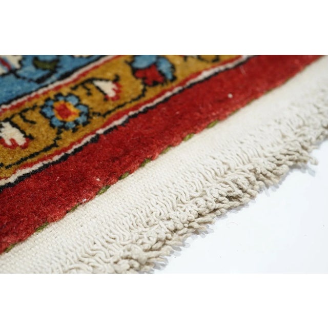 Vintage Qum Rug 7'4'' X 10'1'' For Sale - Image 4 of 11