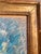 19th Century French Impressionist Oil Pastel Study of a Garden in Giltwood Frame For Sale - Image 13 of 15