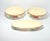 American 1970s Franciscan “Apple” 3-Piece Dinnerware Serving Hostess Set, Serving Bowl & Relish For Sale - Image 3 of 9