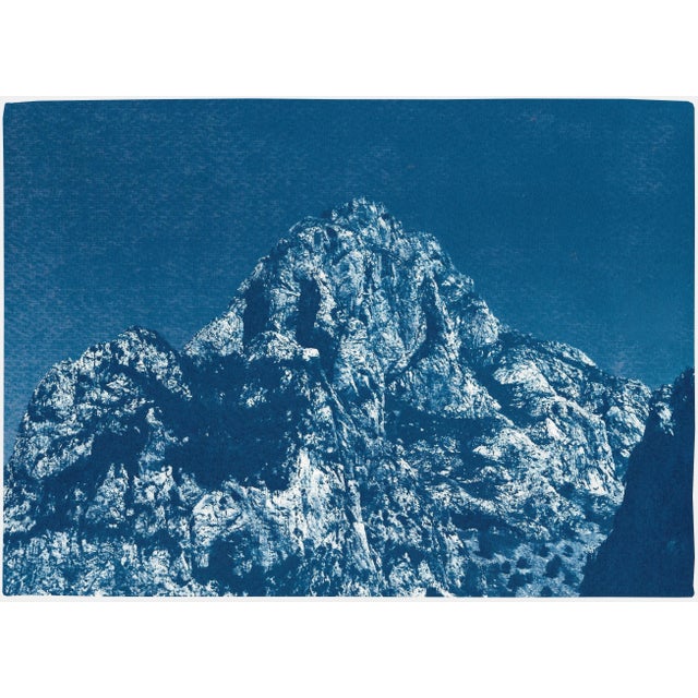 "Yosemite Blue Mountain" Geological Cyanotype on Watercolor Paper by Kind of Cyan For Sale - Image 13 of 13