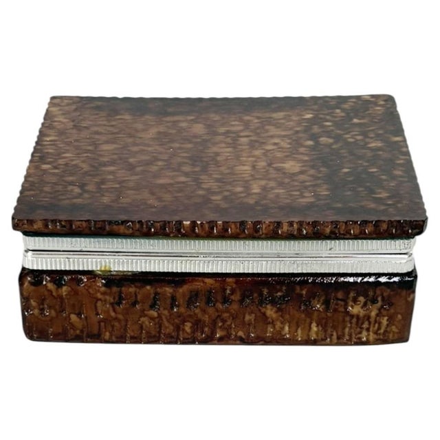 Onyx Box in Brown, France, 1970 For Sale - Image 12 of 12