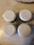 Vintage Hazel Atlas "Flower Power" Milk Glass Coffee Mugs '60s - Mid-Century Retro - Set of 4 For Sale - Image 16 of 17