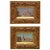 Sky Blue 19th Century Landscape Orientalist Paintings, Period Gilt Frames- a Pair Signed H. Carnier For Sale - Image 8 of 8