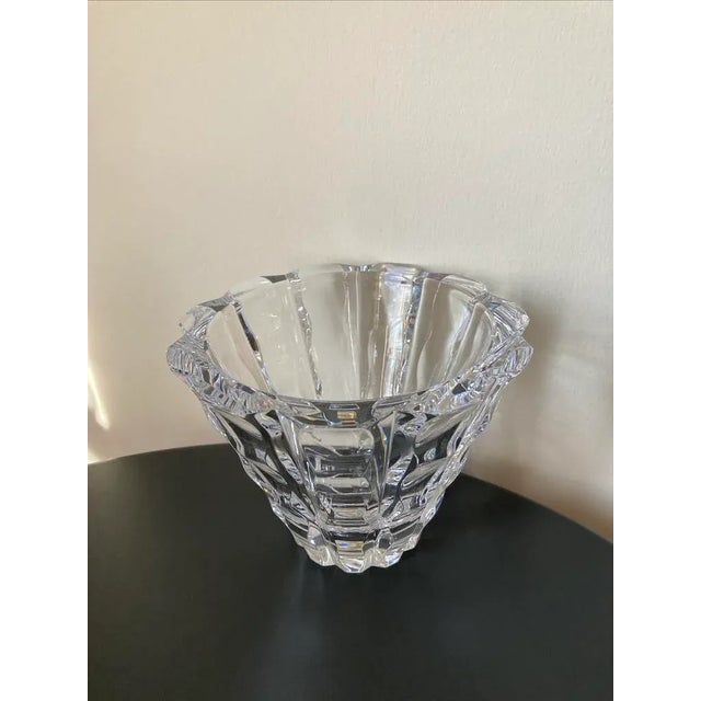 Ice Bucket Waves Design in Orrefors Crystal Art Deco Style, Signed For Sale - Image 15 of 18