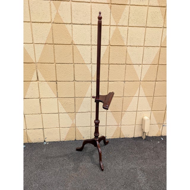 Vintage Cherry finish Adjustable Painting Easel. good vintage condition Measurements 17” W x 17” D x 58” H 14.74”W x 7”D...