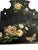 A charming late 19th-century Chinoiserie papier mache wall pocket featuring a beautifully hand-painted floral design on a...