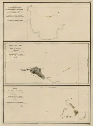 Map of the Laughlan Islands, 1833