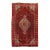 Red Vintage Persian Kashan Allover Designed Wool Rug For Sale