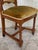 Early 20th Century Set of 4 Carved Dining Room Chairs in Louis XIII Style with Velvet Seat and Back For Sale - Image 14 of 18