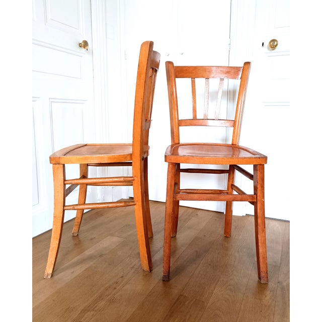 Bistro Chairs from Luterma, 1950s, Set of 2 For Sale - Image 3 of 8